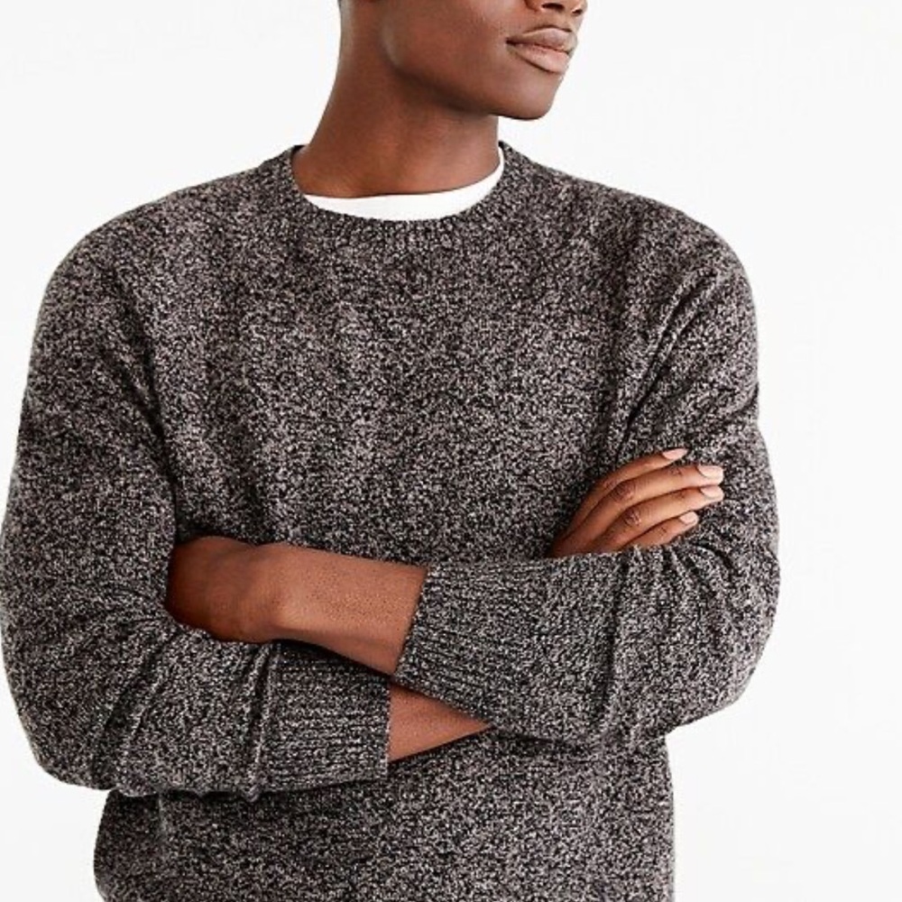 J. Crew Supersoft lambswool-blend crewneck sweater